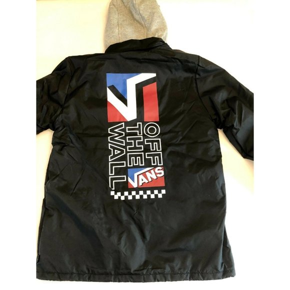 vans riley coaches jacket